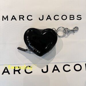 Marc Jacobs Valentine's Day Heart Black Coin Case